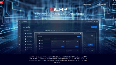 イノディスク　iCAP：AIモデル管理を手軽に実現
