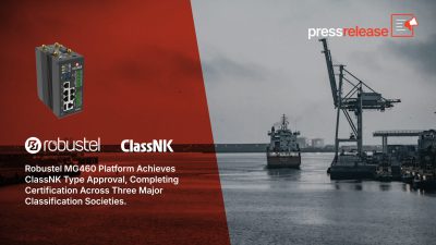 Robustel MG460プラットフォームがClassNKの型式承認を取得