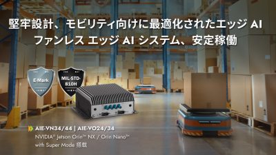 Aetina、4台のGMSL2カメラに対応した手のひらサイズで実現する車載エッジAIシステムを発表